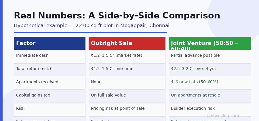 Side by side - a real numbers comparison